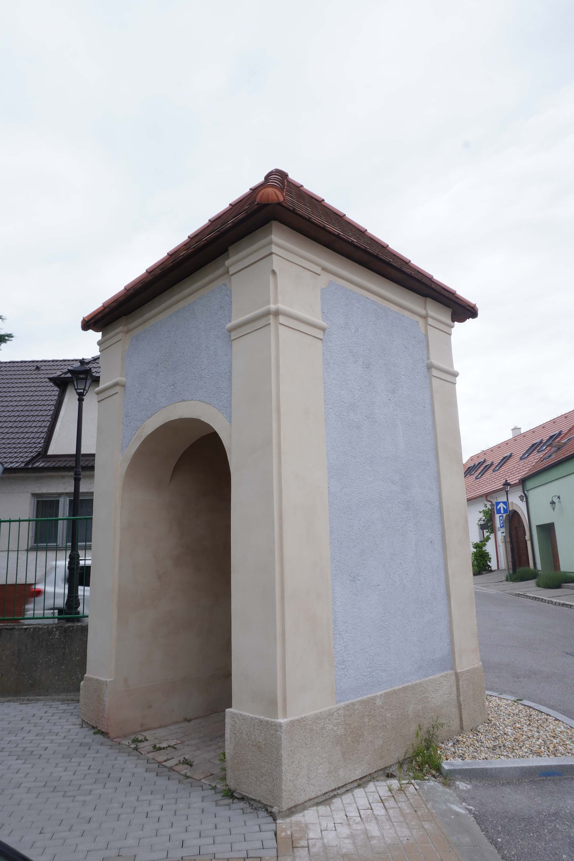 Reštaurovanie fasády historickej vežičky 