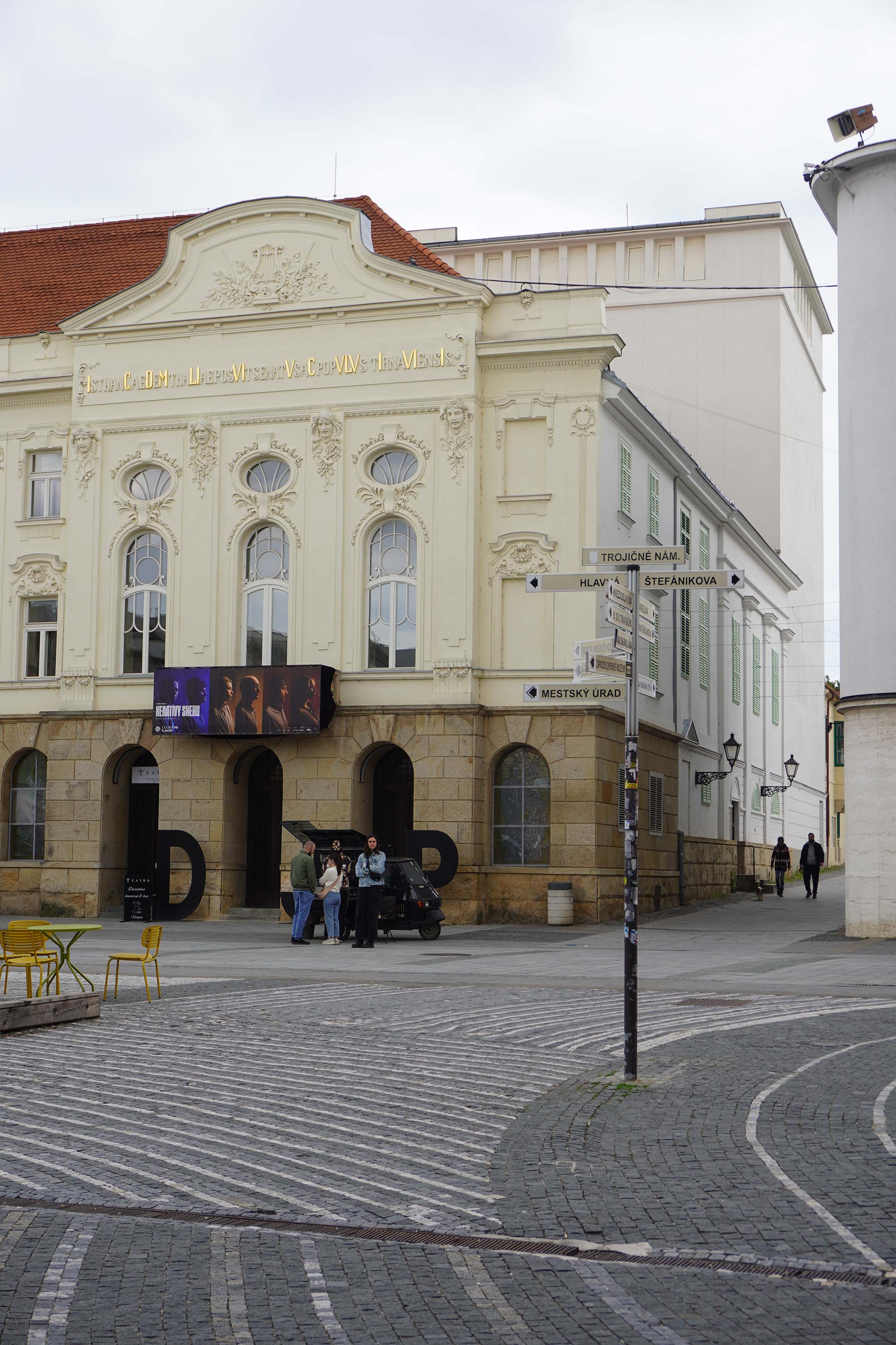 Divadlo Jána Palárika v Trnave - povrazisko a meštiansky dom 